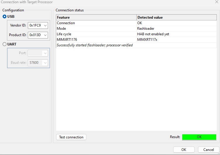 SentiBoard 2.0 USB Test